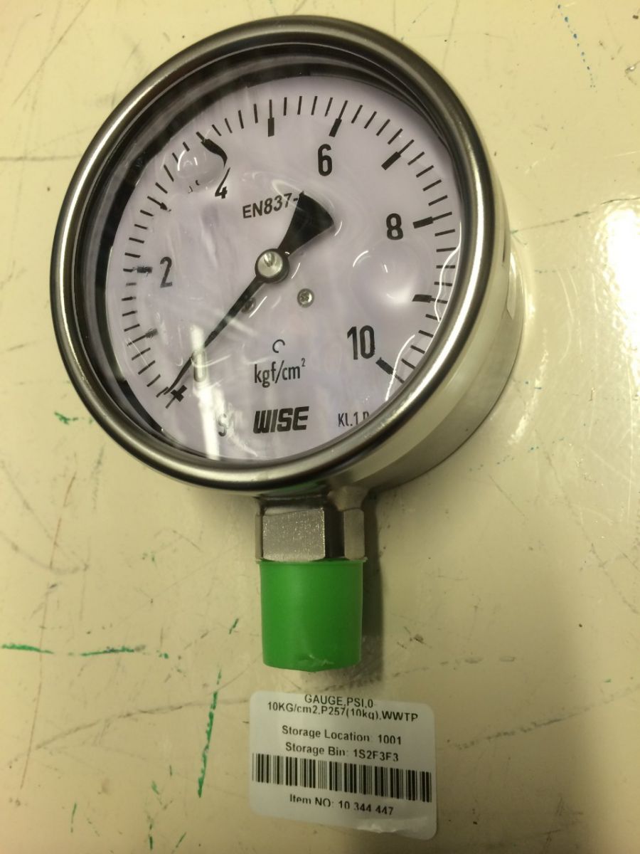 Đồng hồ áp suất Wise P258